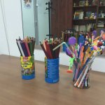 Pencils and manuals - children&#39;s speech development