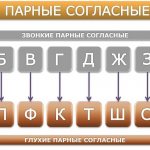 Paired consonants - rule, examples, table