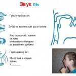 Правильная артикуляция звука ль