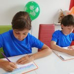 Performing graphic correction for children with written speech disorders